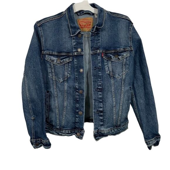 Levi's Medium Wash Soft Structured Denim Jacket - Picture 1 of 7